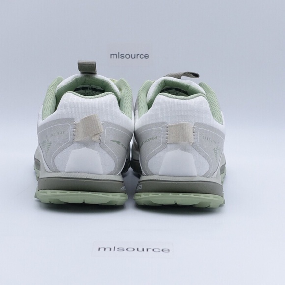 NEW Altra Lone Peak 6 Trail Running Shoes AL0A548E130 Whte/Green Size 10 Women’s - Picture 4 of 7